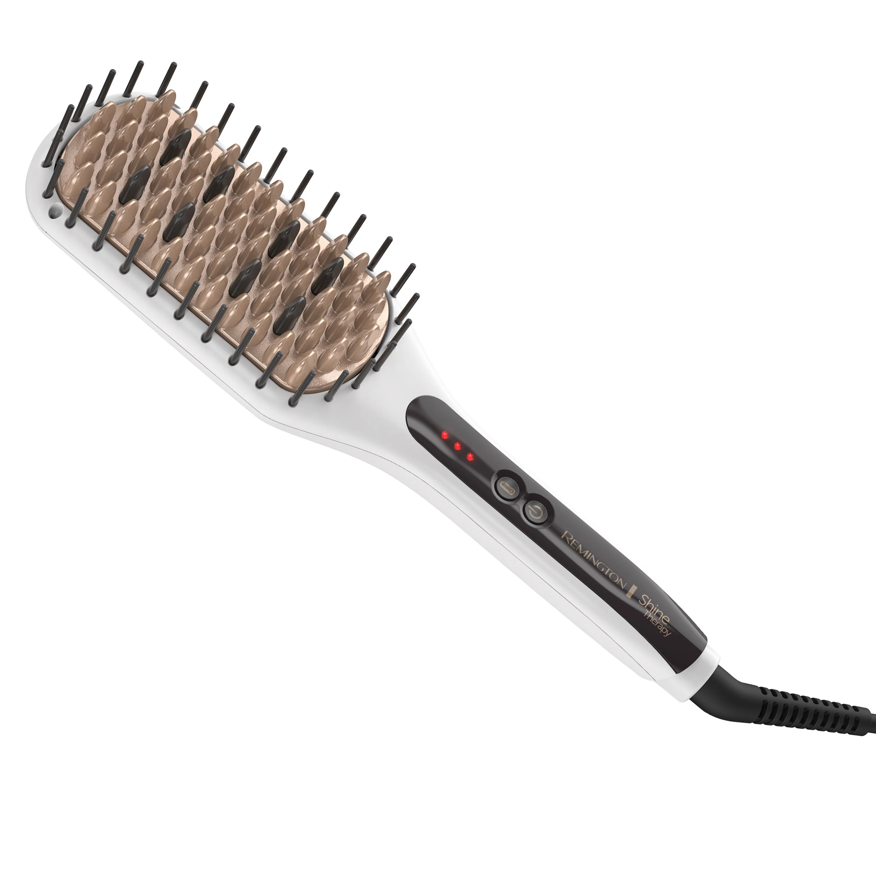 Shine Therapy  Argan Oil & Keratin Infused Straightening Brush